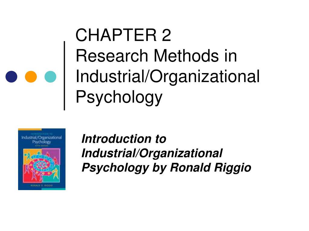 research project organizational psychology