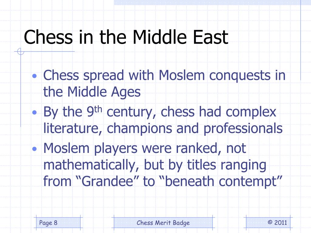 Chess Merit Badge Presentation