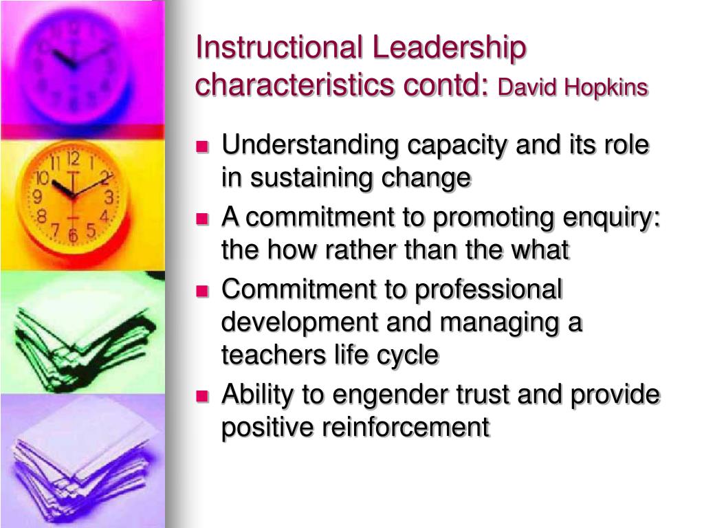 PPT Role Of Instructional Leadership PowerPoint Presentation Free 