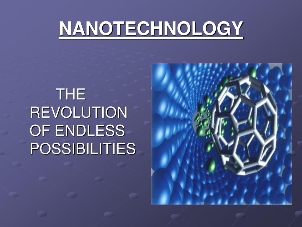 section 3 planning a presentation on nanotechnology