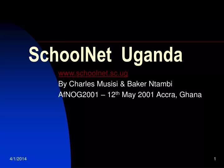 schoolnet uganda n.