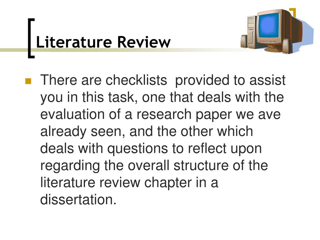 concept of literature review