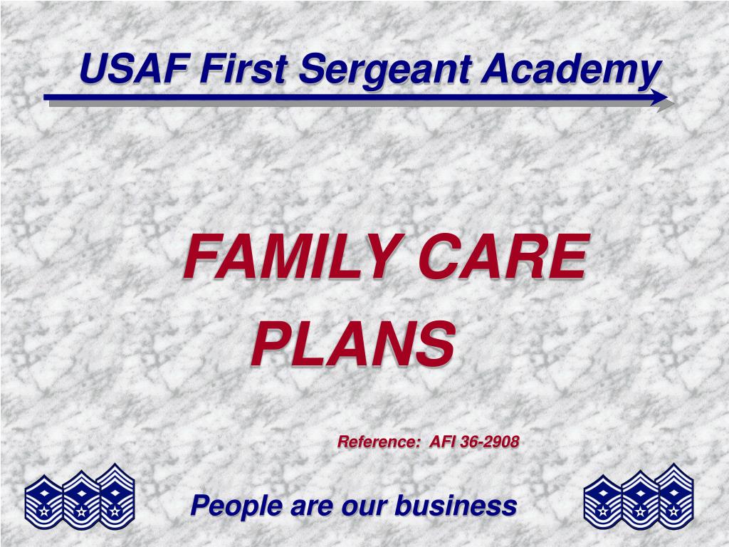Usaf First Sergeant Academy Powerpoint