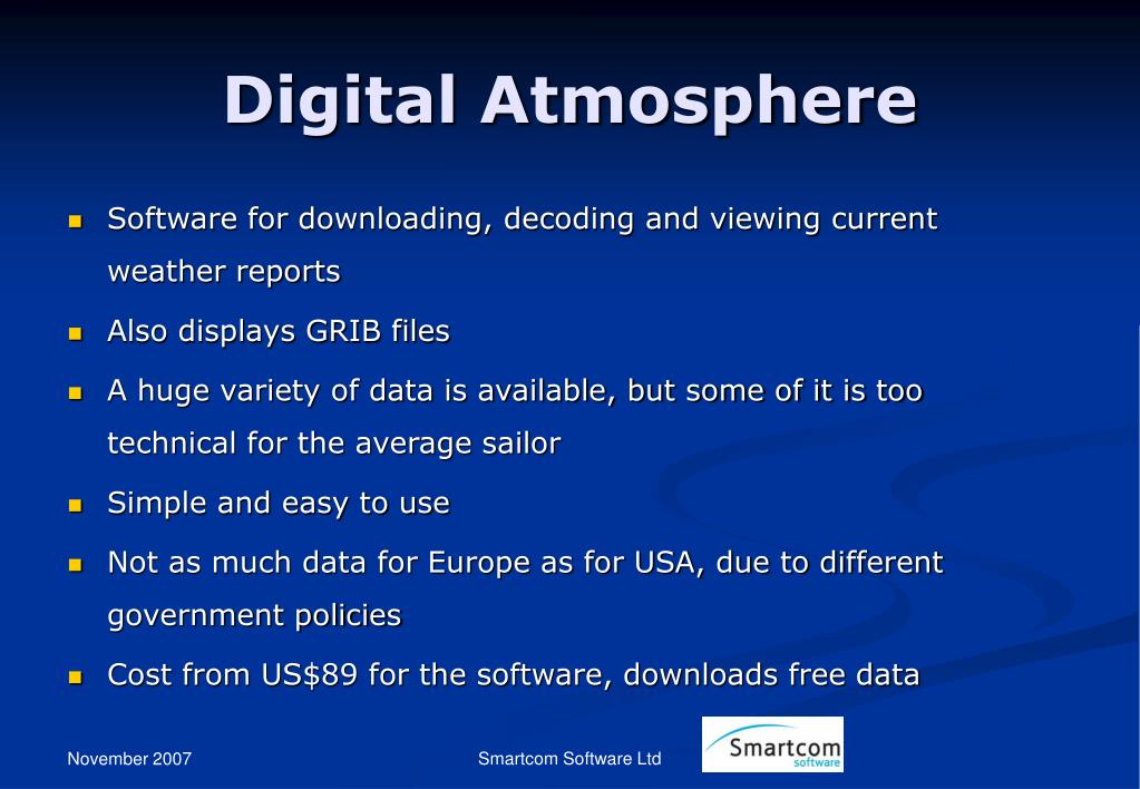 digital atmosphere software digital atmosphere software