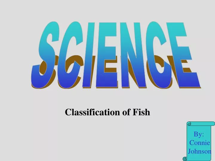 PPT Classification of Fish PowerPoint Presentation, free download