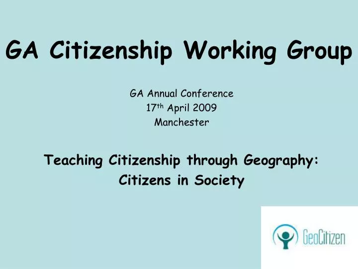 ga citizenship working group n.