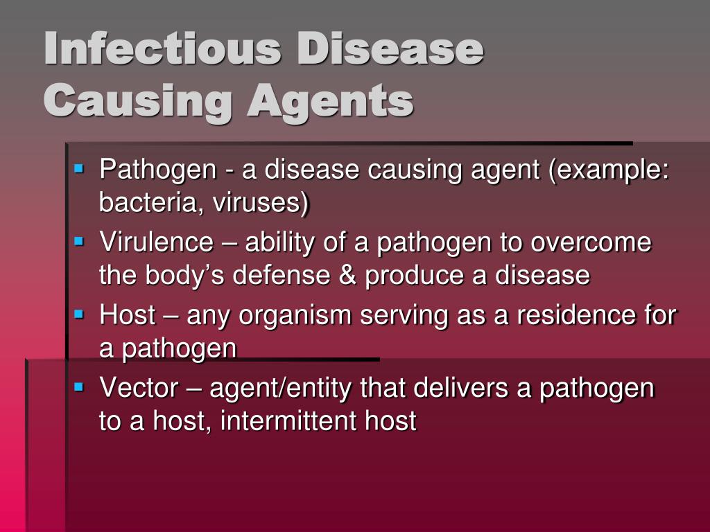what are disease causing agents