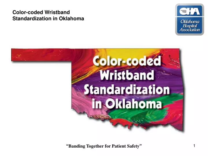 color coded wristband standardization in oklahoma n.