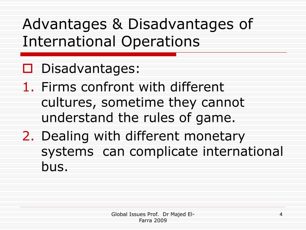 Global Issues Involved In Strategic Management