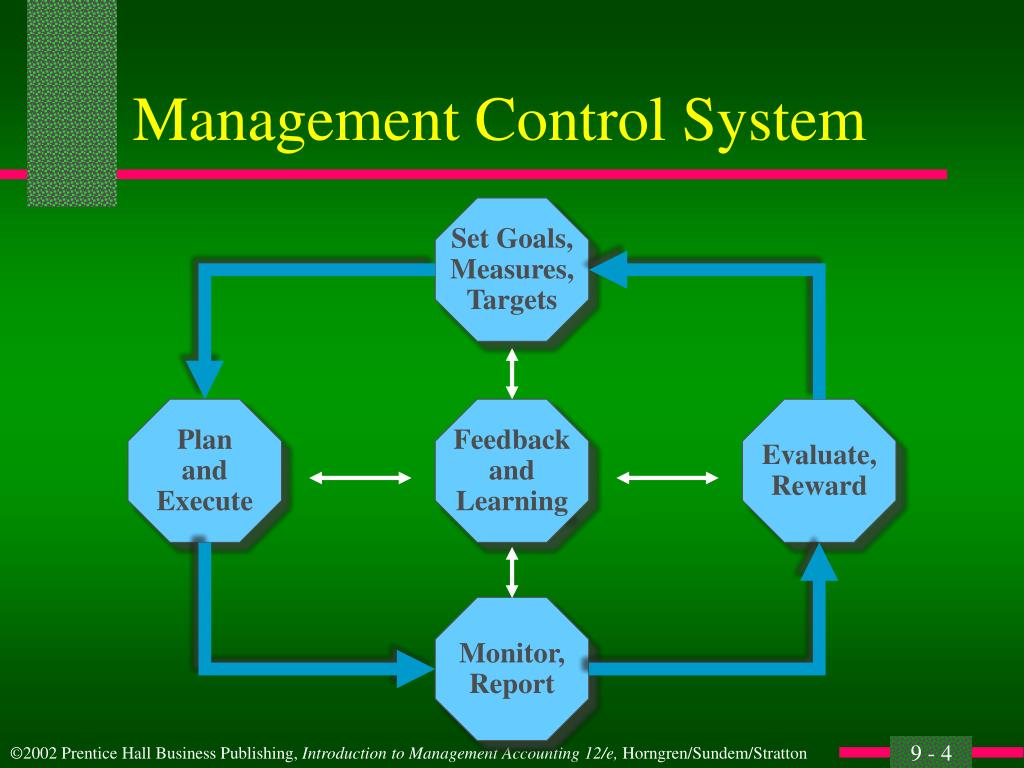 management control system assignment