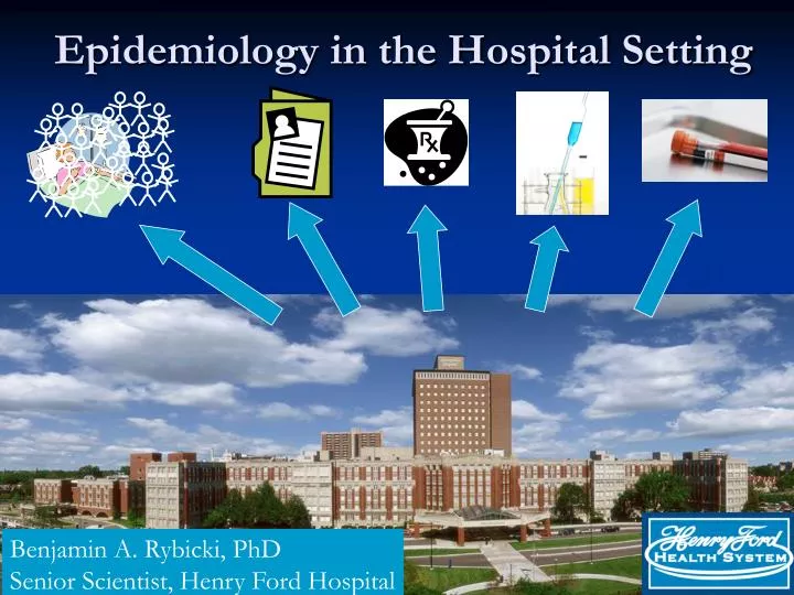 epidemiology in the hospital setting n.