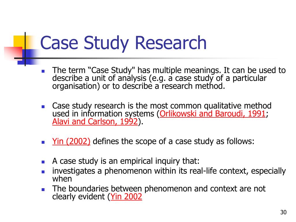 case study method in anthropology