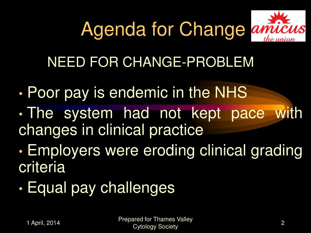 PPT Agenda for Change PowerPoint Presentation, free download ID541248