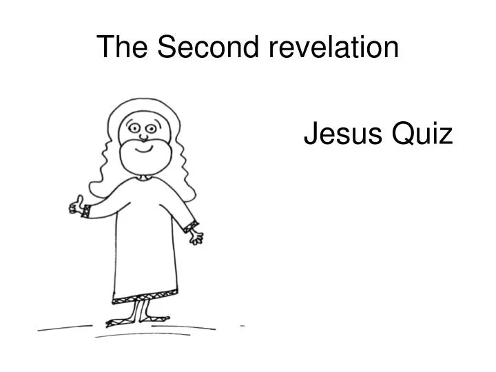 the second revelation n.