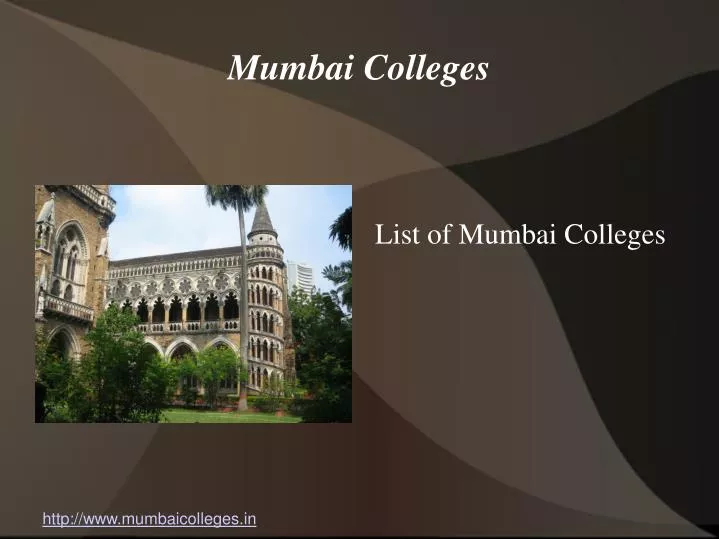 mumbai colleges n.