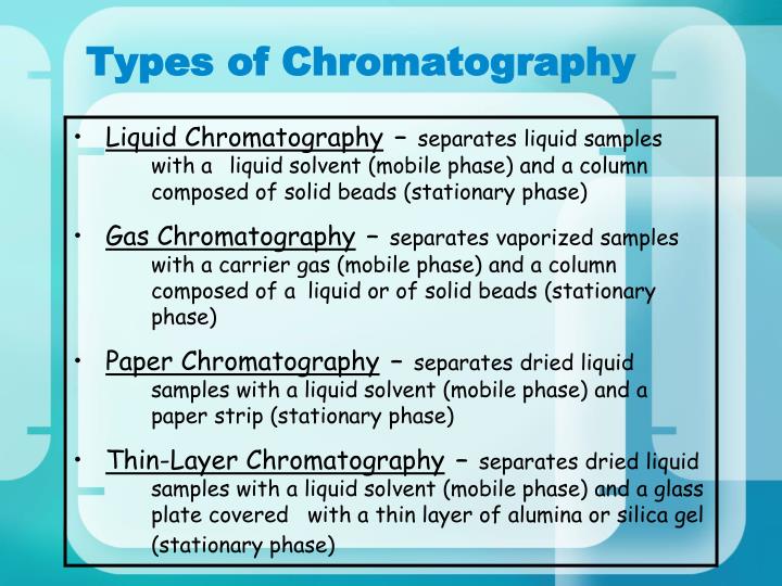 PPT Chromatography PowerPoint Presentation ID542840