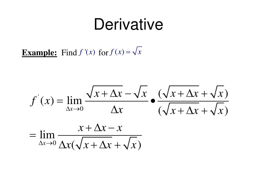 PPT - The Derivative and the Tangent Line Problem PowerPoint ...