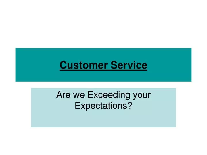 customer service n.