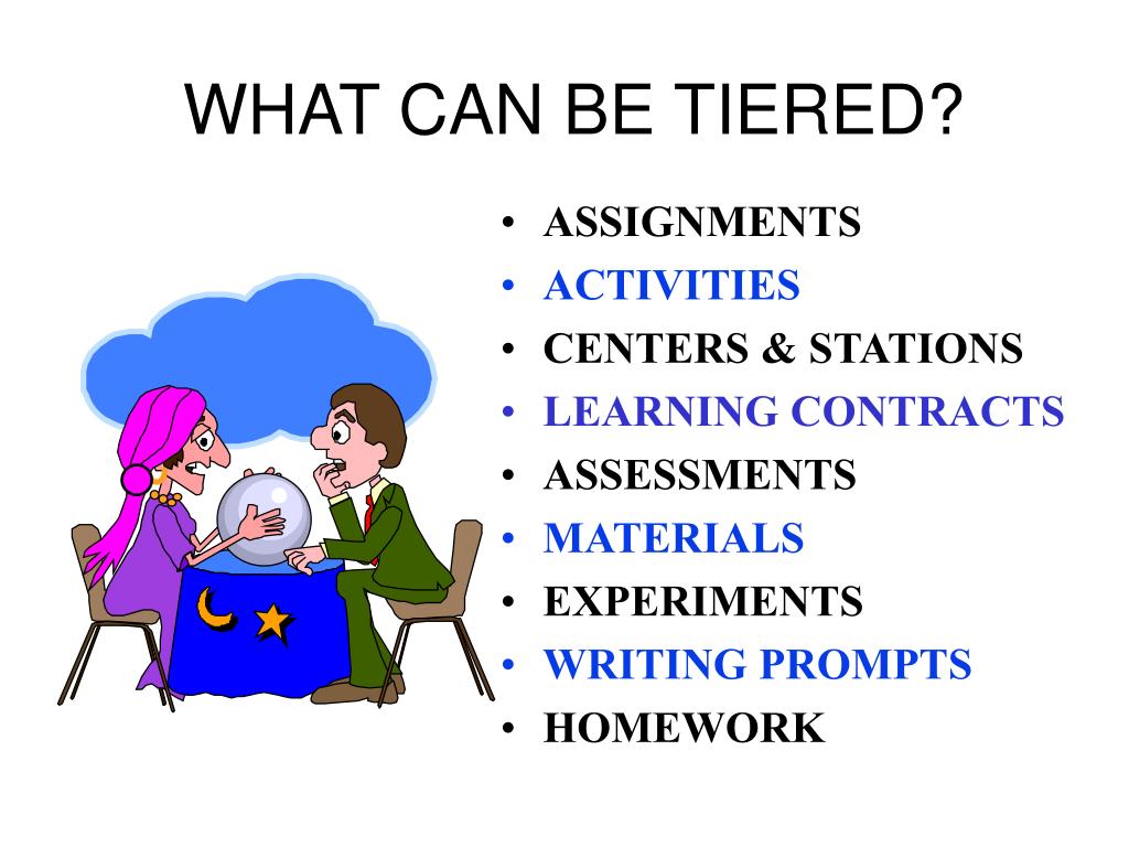 tiered instruction for gifted students