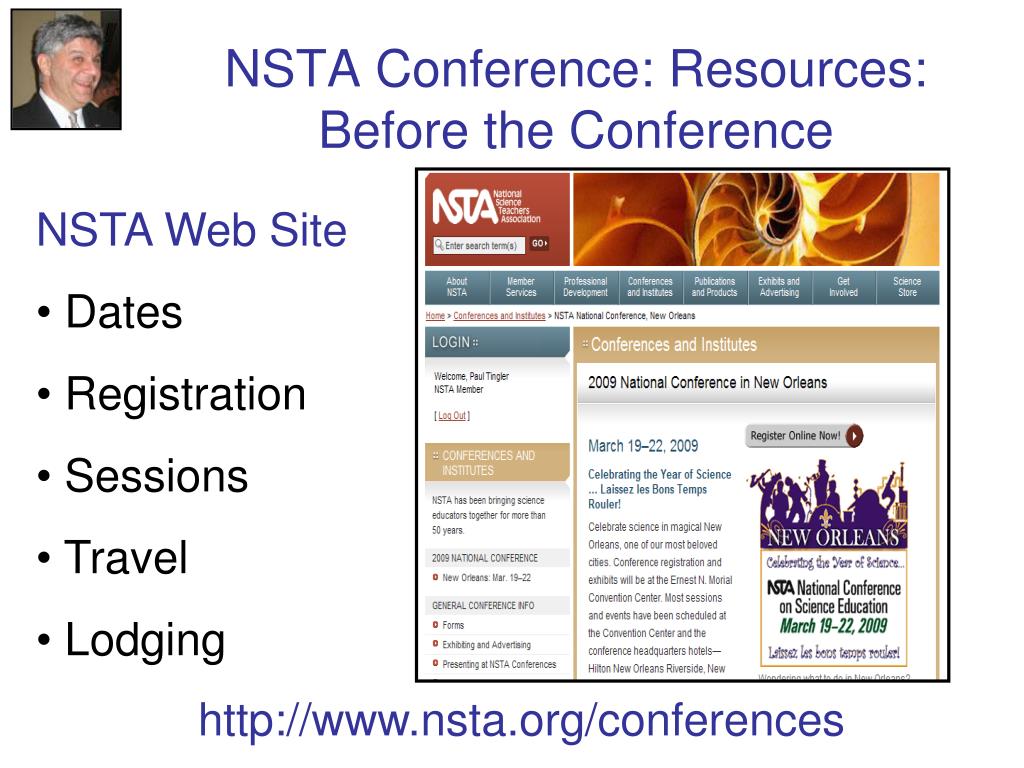 PPT NSTA Web Seminar How to Maximize Your NSTA Conference Experience