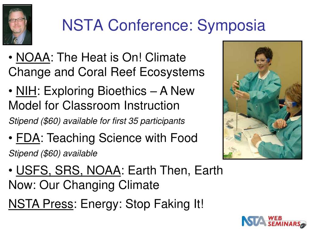 PPT NSTA Web Seminar How to Maximize Your NSTA Conference Experience