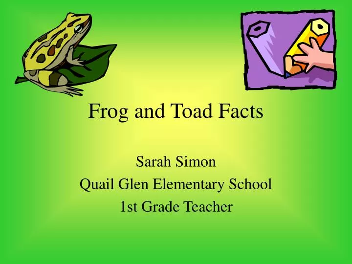 PPT - Frog and Toad Facts PowerPoint Presentation, free download - ID ...