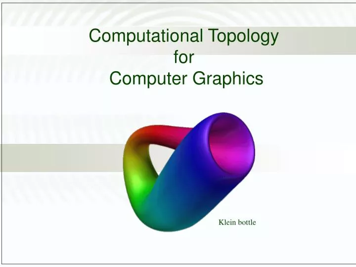 Topology visual data 2