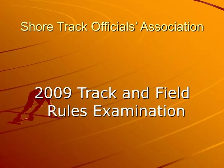 shore track officials association n.