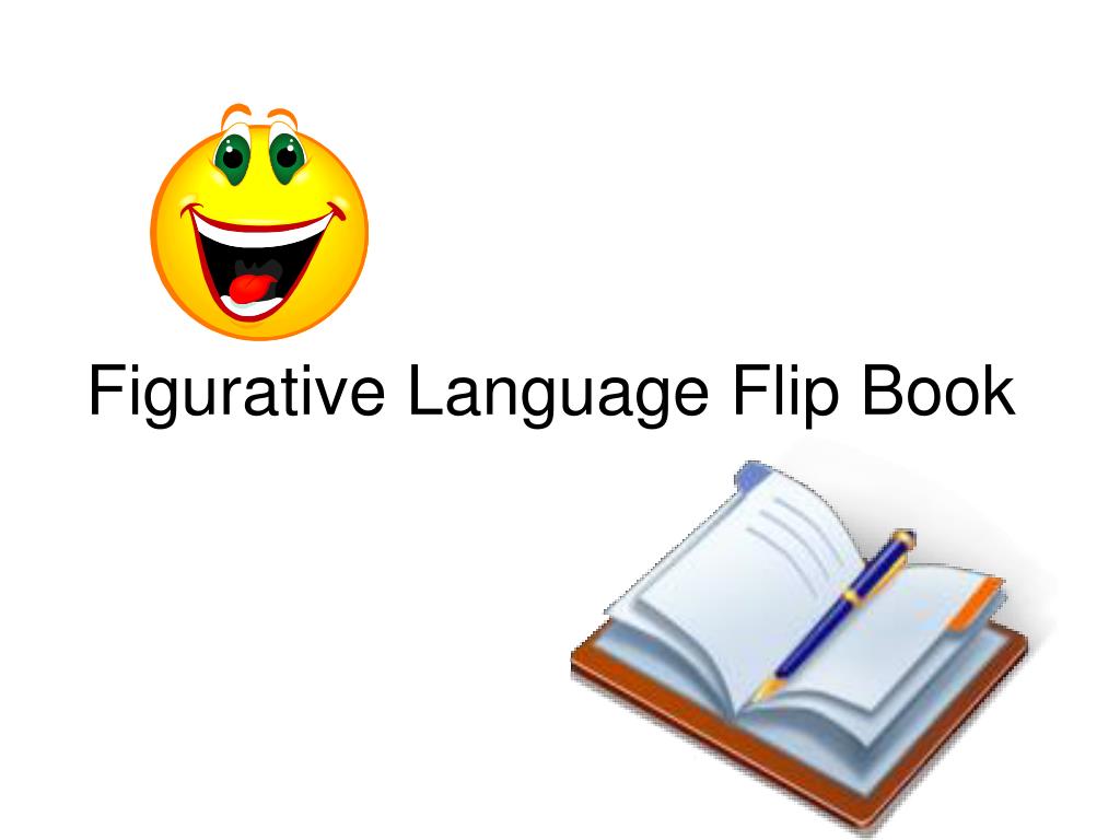 Figurative Language Flipbook, Figurative Language Activity