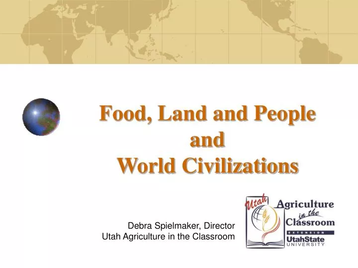 food land and people and world civilizations n.