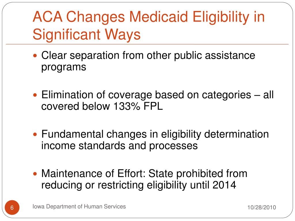 PPT Implementing the Affordable Care Act in Iowa Transforming the