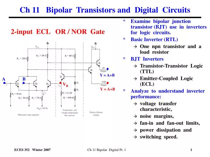 bipolar transistor circuits bipolar transistor circuits