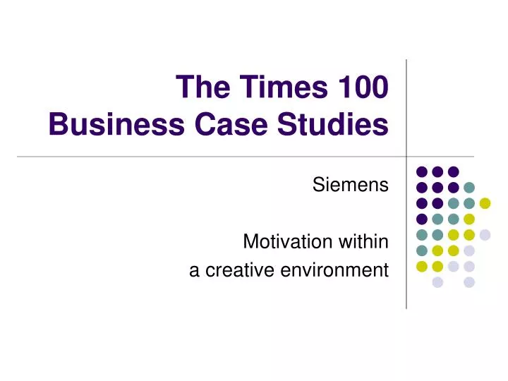 the times 100 business case studies aldi