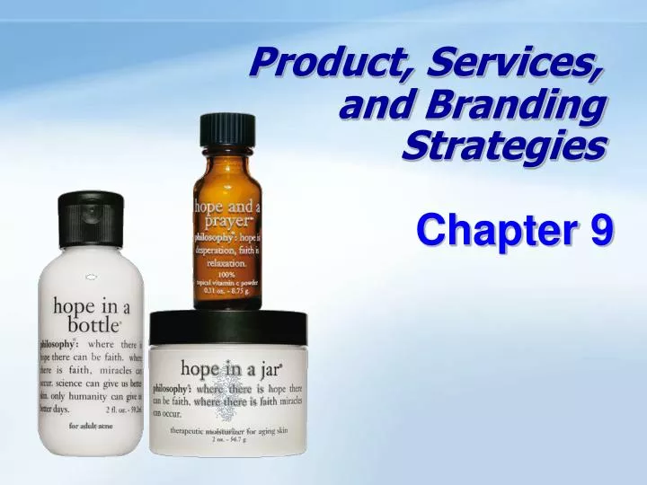 product services and branding strategies n.