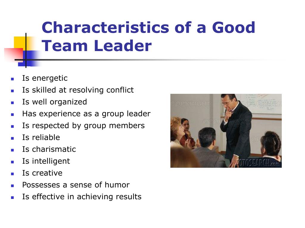 Characteristics of a Good Team