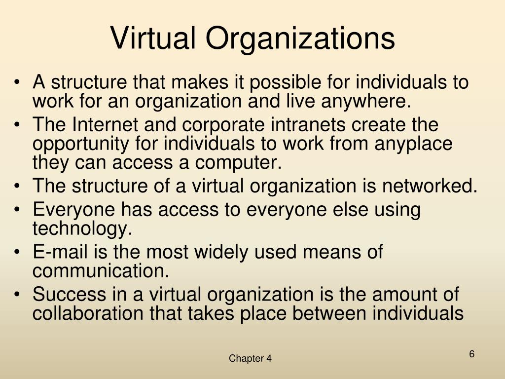 PPT Chapter 4 Information Technology And The Design Of Work 