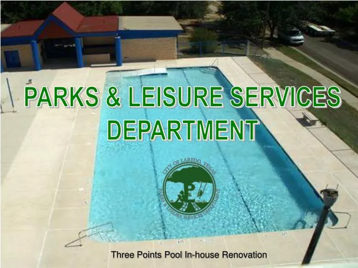 PPT - PARKS & LEISURE SERVICES DEPARTMENT PowerPoint Presentation, free ...