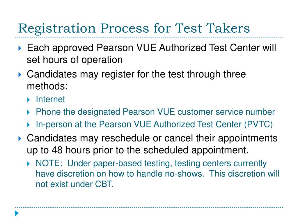 Pearson vue customer service number