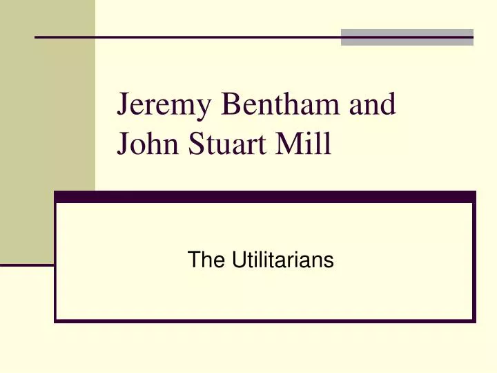 mill essay bentham mill essay bentham