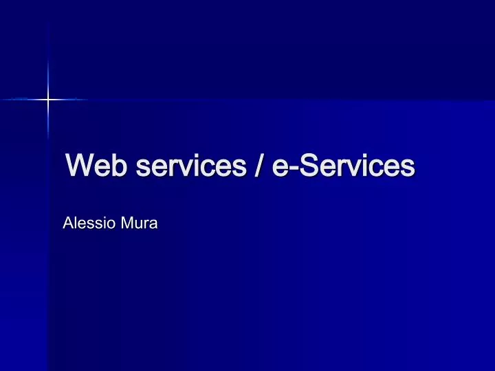 web services e services n.