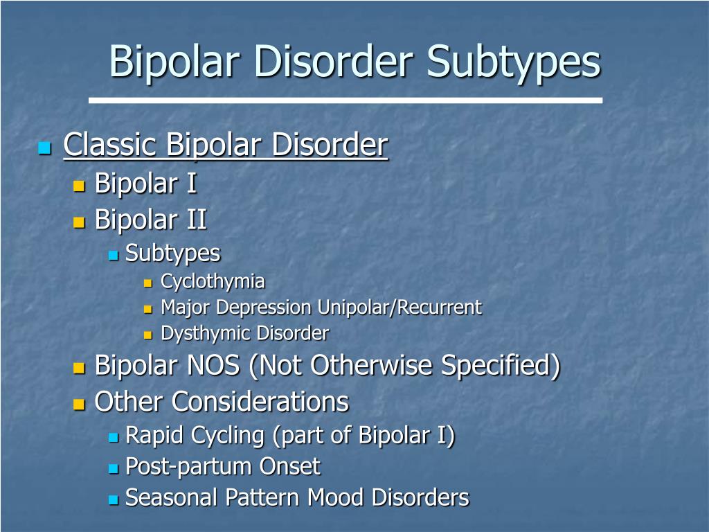 PPT Bipolar Disorder Journey Through Mania and Depression PowerPoint