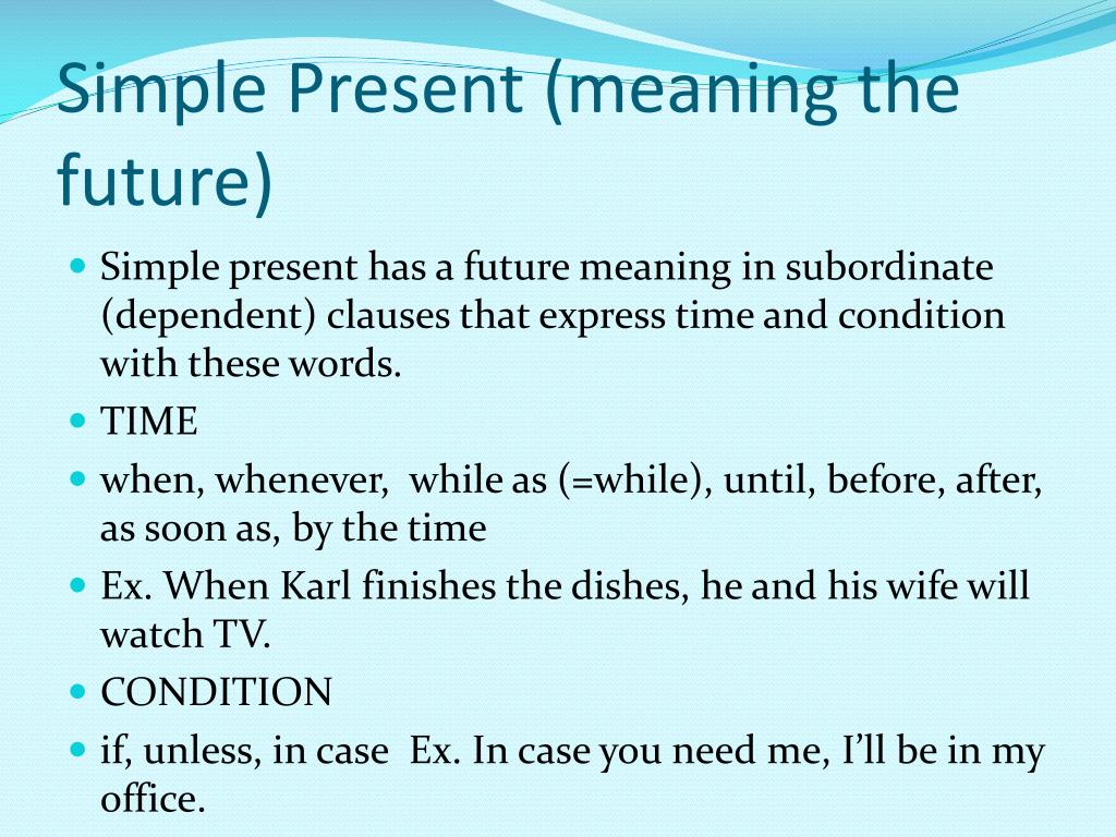 Тесты present simple present continuous future simple. Презент Симпл будущее. Презент Future Симпл. Present simple Future meaning. Предложения с present simple в будущем.