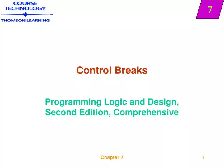 control breaks n.