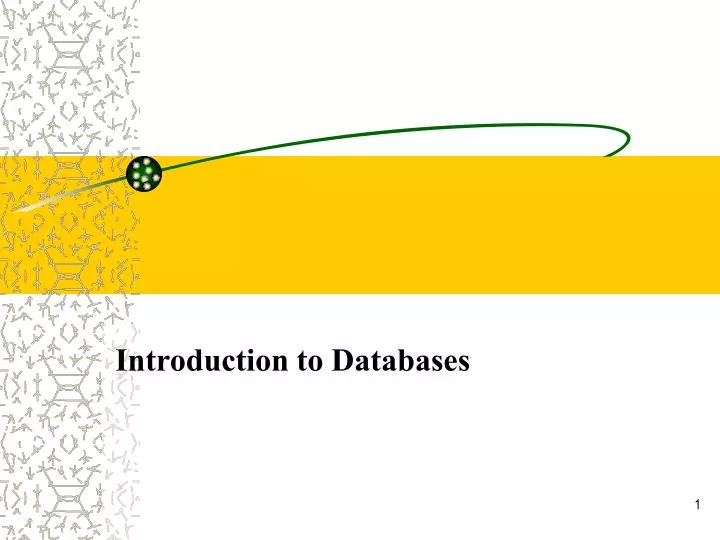 PPT - Introduction to Databases PowerPoint Presentation, free download ...