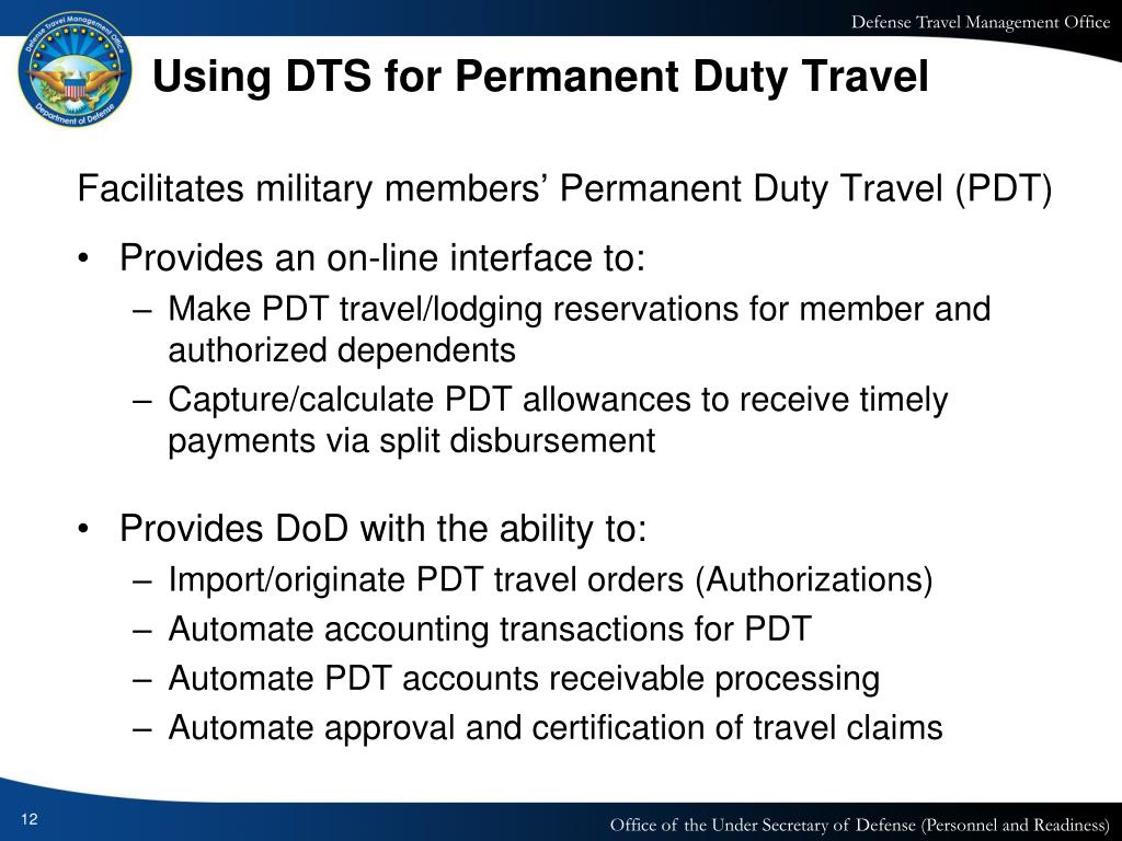 defense travel system leave in conjunction with tdy