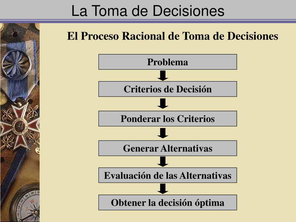PPT - Teoría de Decisión “La Investigación de Operaciones en la toma de
