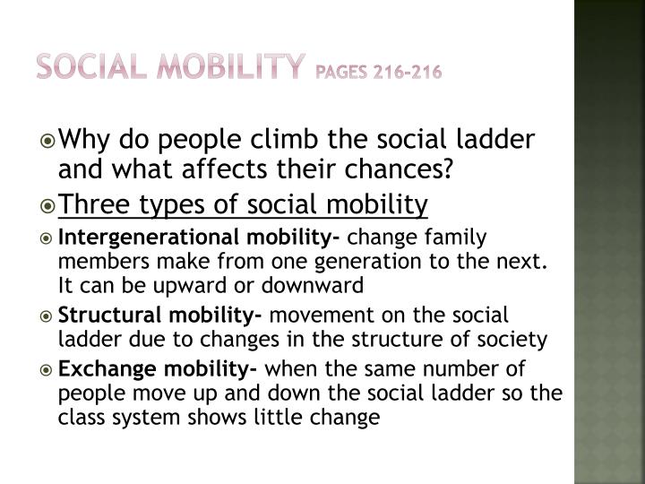 intragenerational mobility