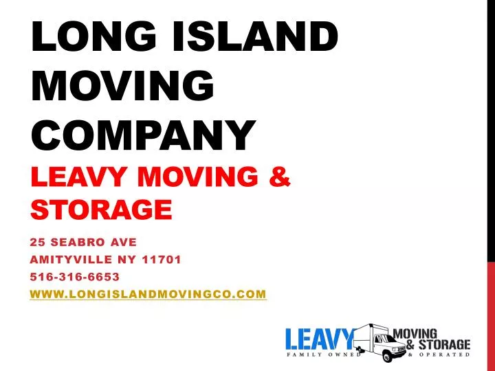 long island moving company leavy moving storage n.