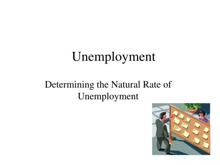 powerpoint presentation on unemployment