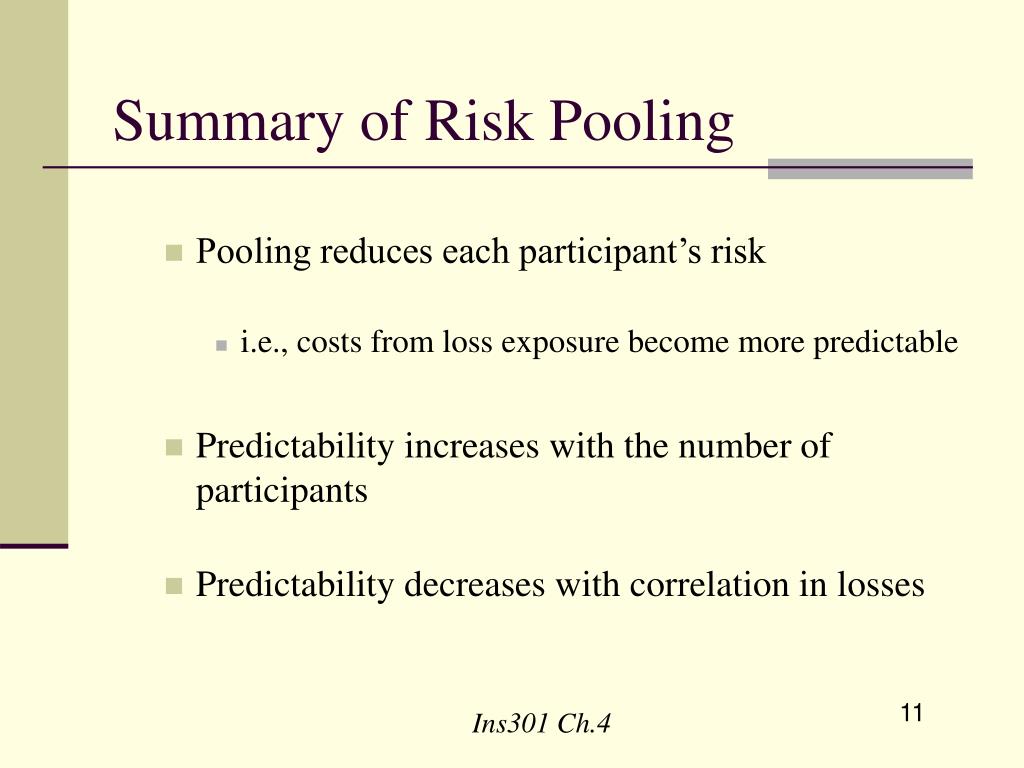 PPT - Risk Diversification and Insurance PowerPoint Presentation, free